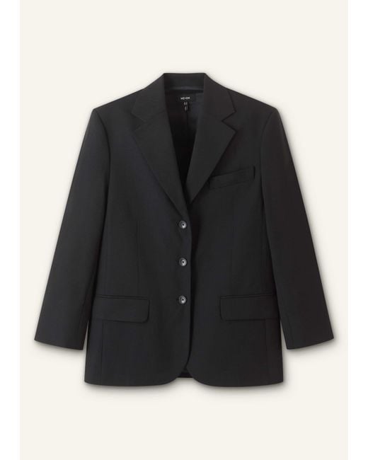 ME+EM Black Oversized Blazer
