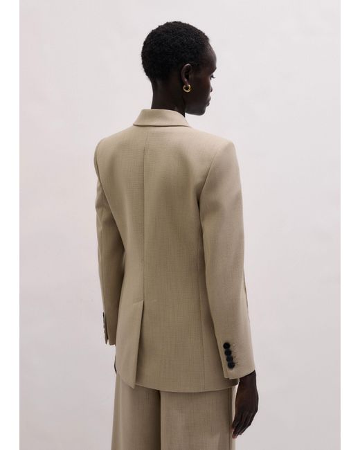 ME+EM Natural High Waist Slim Contour Blazer