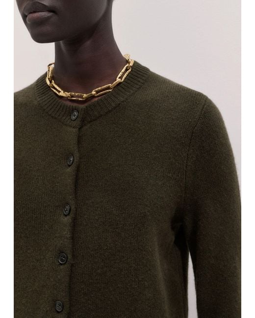 ME+EM Multicolor Cashmere Straight Cardigan