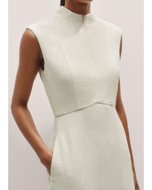 ME+EM Natural Day-To-Evening Sleeveless Midi Dress