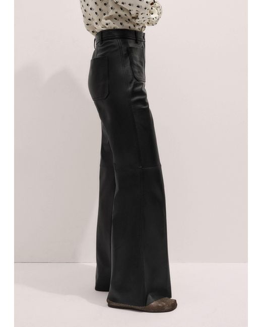 ME+EM Blue Patch Pocket Boot Cut Trouser