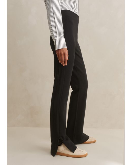 ME+EM Natural Travel Tailoring Adjustable Slim Flare Trouser