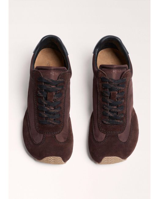 ME+EM Brown Asymmetric Runner