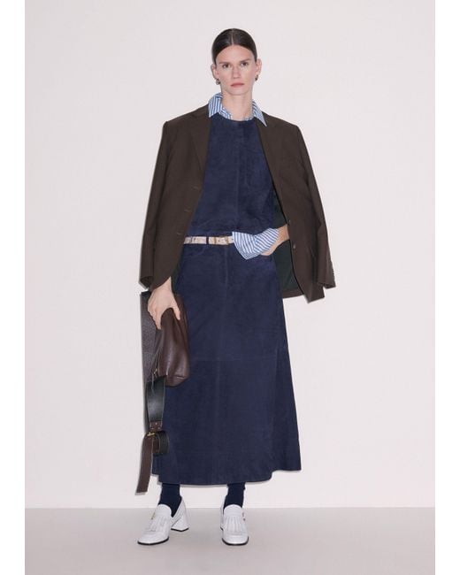 ME+EM Blue Stripe Relaxed Forever Shirt