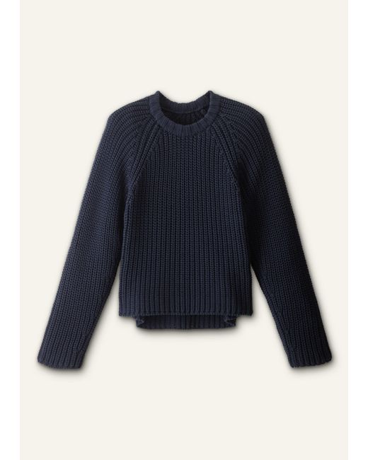 ME+EM Blue Weekend Sweater