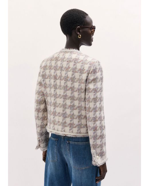 ME+EM Brown Event Ready Straight Fit Jacket