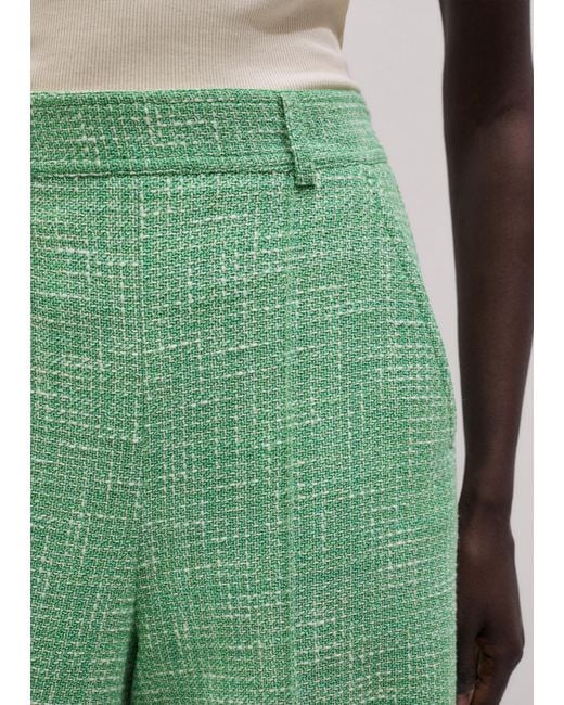 ME+EM Green Wide-Leg Pant