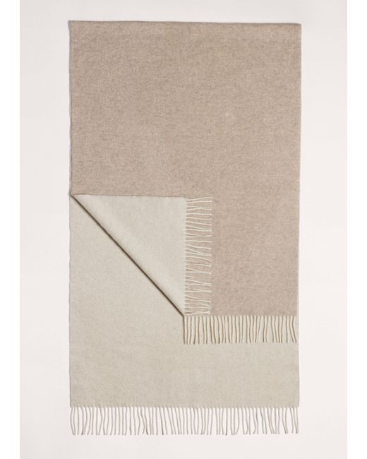 ME+EM Natural Cashmere Blend Travel Scarf