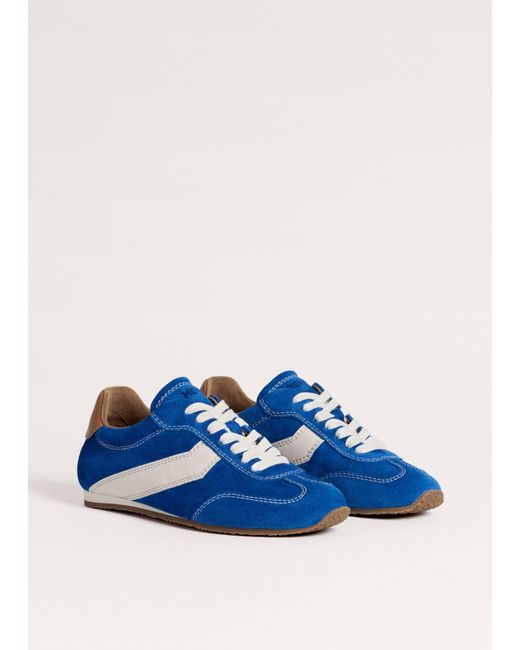 ME+EM Blue Retro Runner Sneaker
