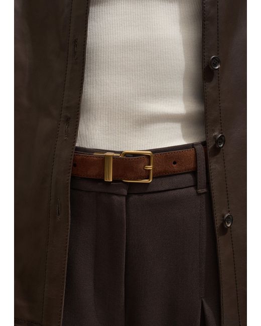 ME+EM Brown 5 Way Belt Bag