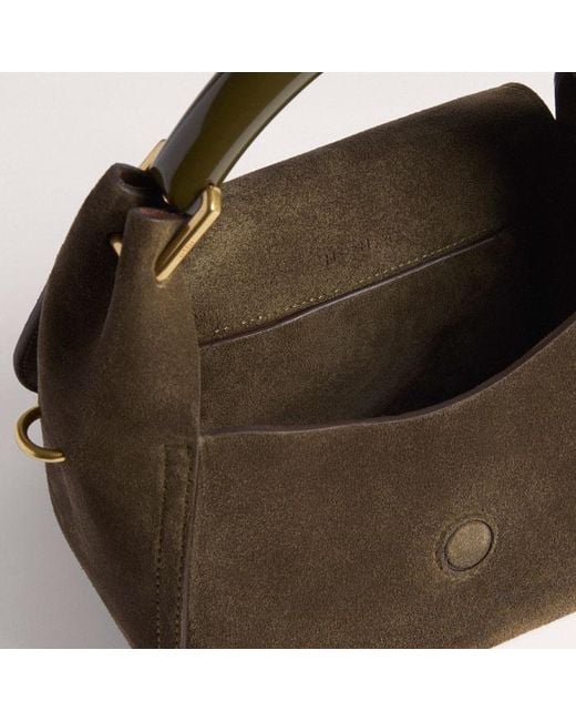 ME+EM Metallic Mini Resin Handle Bag