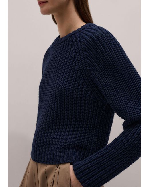 ME+EM Blue Weekend Sweater