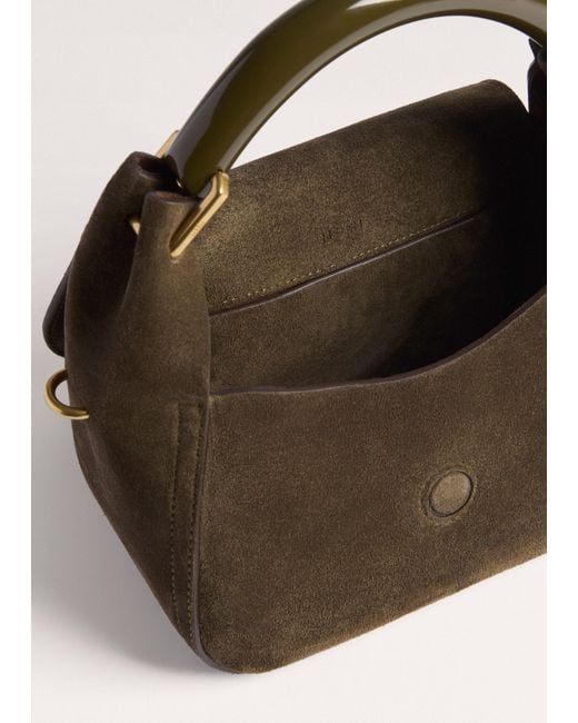 ME+EM Metallic Mini Resin Handle Bag
