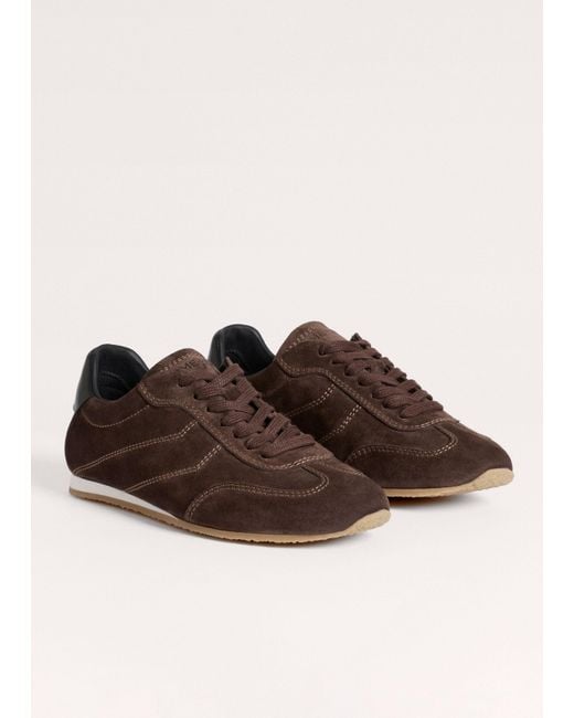 ME+EM Brown Retro Runner Sneaker