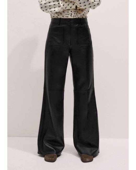 ME+EM Blue Patch Pocket Boot Cut Trouser