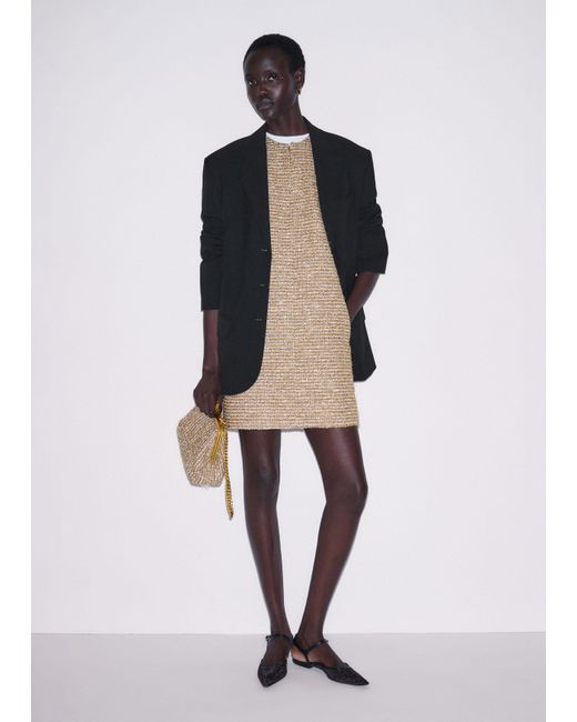 ME+EM Multicolor Mini A-Line Dress