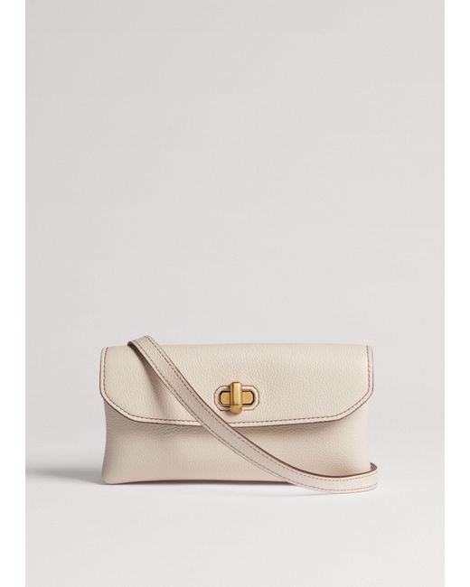 ME+EM Natural The Small Leather Pouch