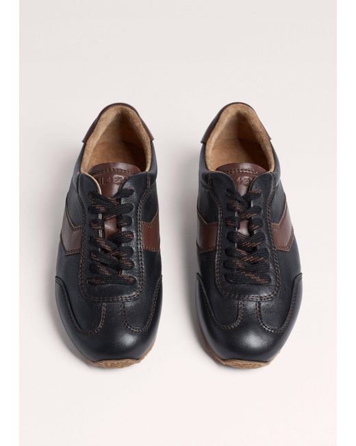ME+EM Black Retro Runner Sneaker