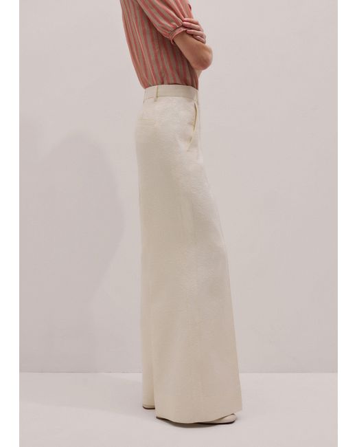 ME+EM Natural Wide-Leg Pant
