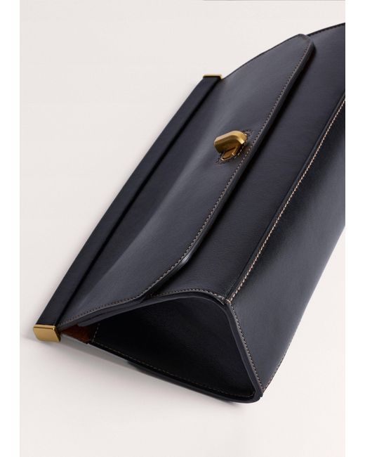 ME+EM Blue Tailored Clutch