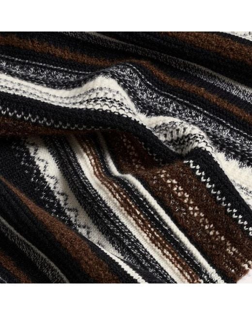 ME+EM Multicolor Textured Stitch Scarf