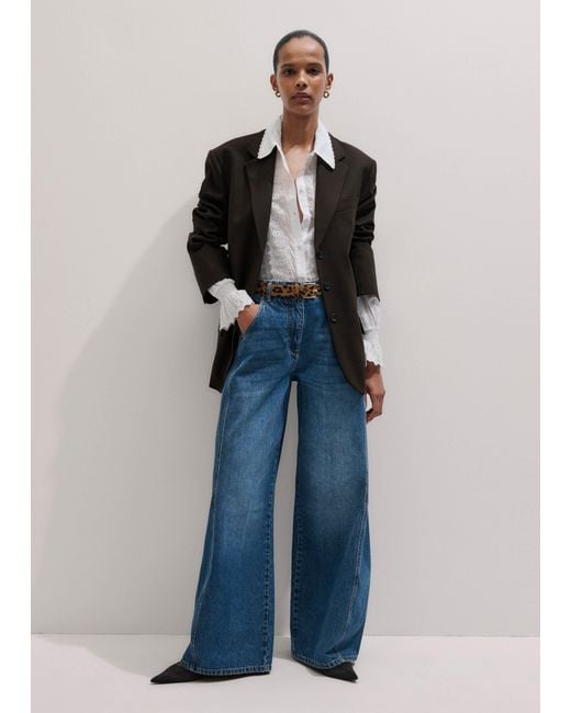 ME+EM Blue Engineered Relaxed Jean Mid