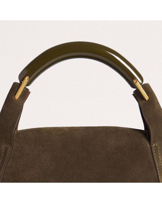 ME+EM Metallic Mini Resin Handle Bag