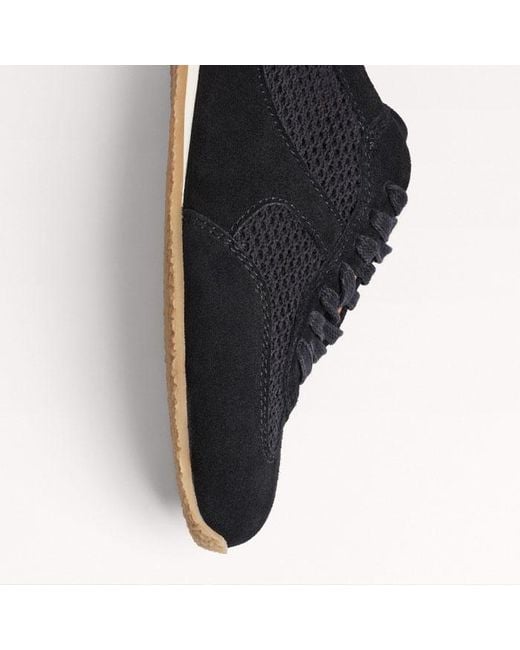 ME+EM Black Retro Runner Sneaker