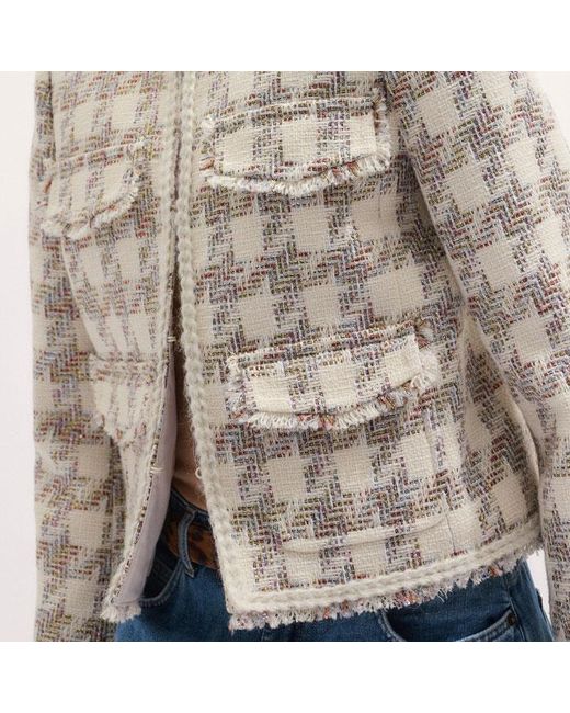 ME+EM Brown Event Ready Straight Fit Jacket
