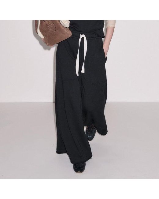 ME+EM Black Puff Sleeve Sweatshirt Tee