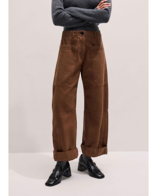 ME+EM Multicolor Wide Taper Pant
