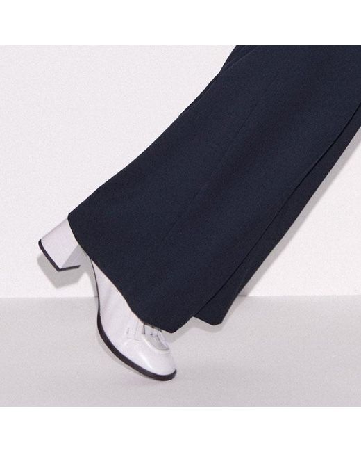 ME+EM Blue Contrast Side Panel Wide Leg