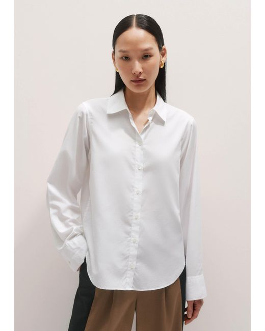 ME+EM Black Impossibly Soft Relaxed Forever Shirt
