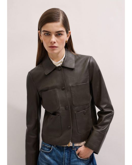ME+EM Brown Patch Pocket Jacket