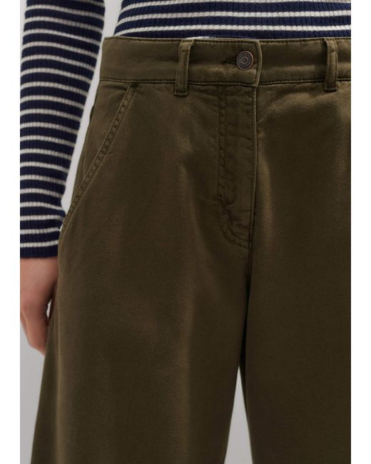 ME+EM Green Relaxed Casual Boyfriend Pant