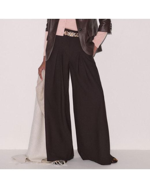 ME+EM Pink Cashmere Roll Trim Straight Cardigan