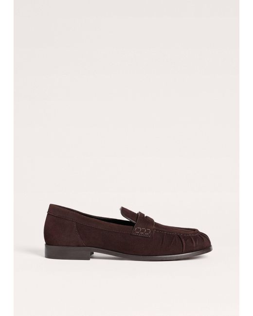 ME+EM White Soft Ruched Loafer