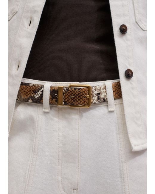 ME+EM Natural Reversible Belt