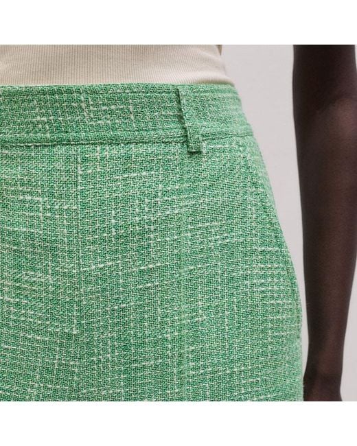 ME+EM Green Wide-Leg Pant