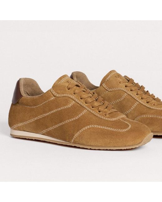 ME+EM Natural Retro Runner Sneaker