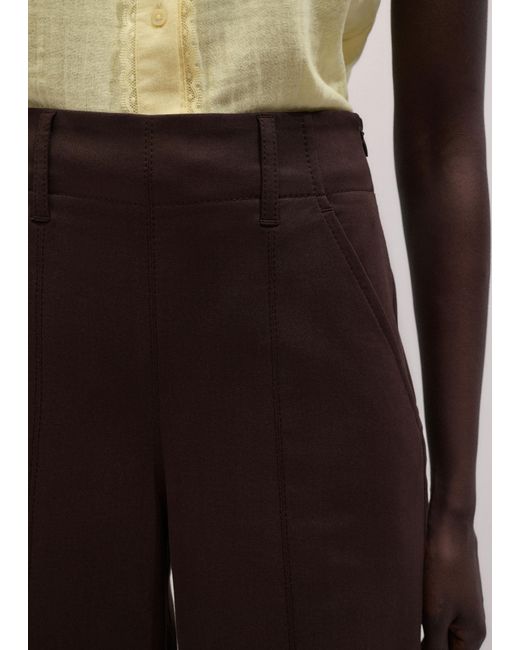 ME+EM Multicolor High Waist Wide-Leg Trouser