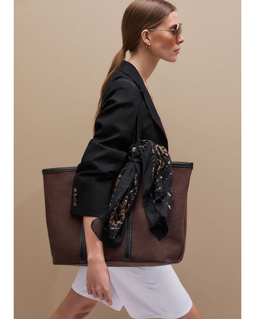 ME+EM Brown Reversible Tote