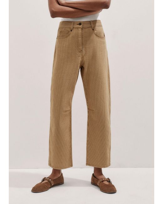 ME+EM Natural Engineered-Leg Trouser