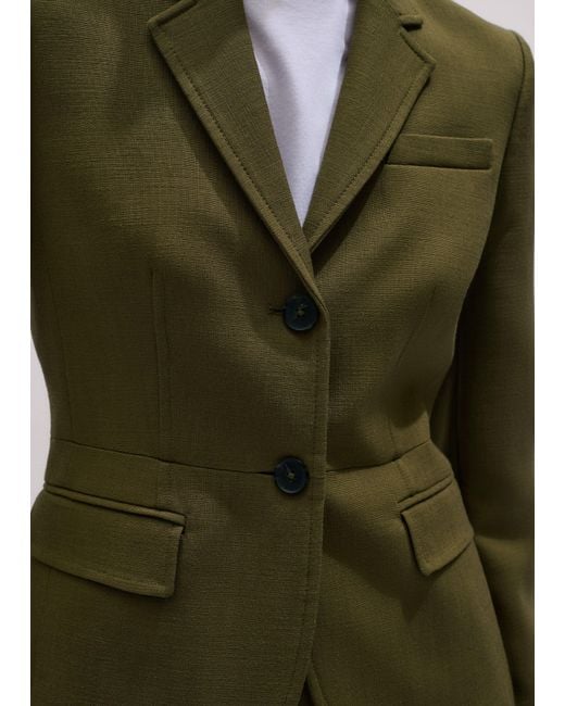 ME+EM Green Event Ready Corset Jacket