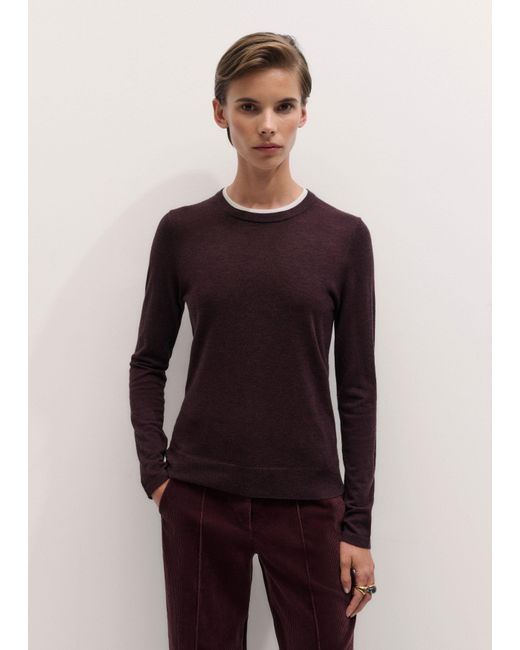 ME+EM Multicolor Barely There Sweater