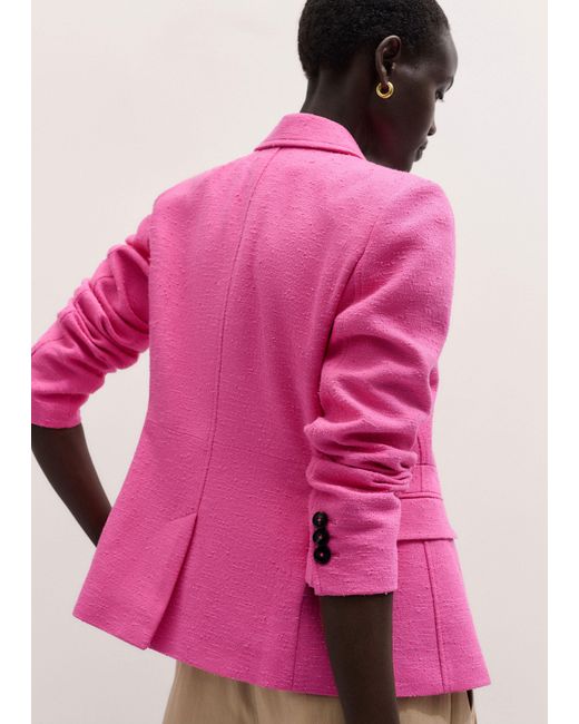 ME+EM Pink Event Ready Corset Jacket