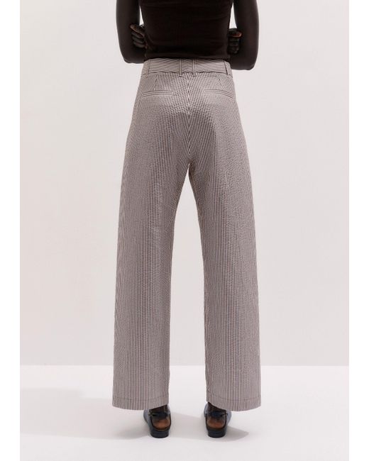 ME+EM Gray Summer Clever Pant