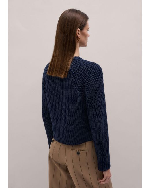 ME+EM Blue Weekend Sweater