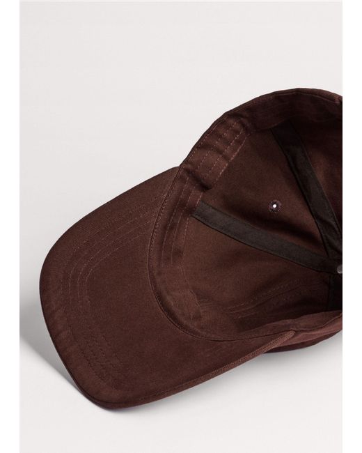 ME+EM Brown Soft Baseball Cap