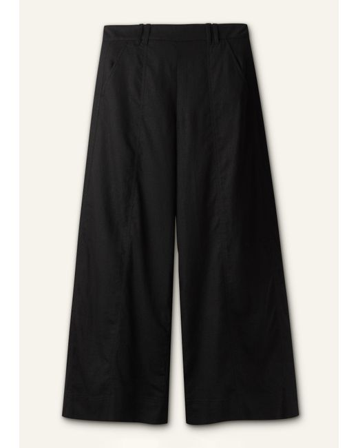 ME+EM Blue Wide-Leg Pant